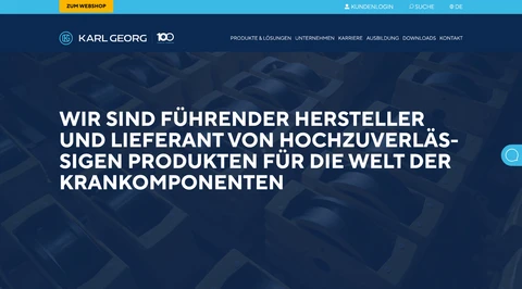 Karl Georg Krankomponenten Banner.