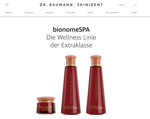 BionomeSPA Produkte: Lotionen und Essential Care.