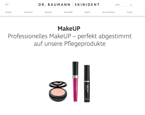 Dr. Baumann Make-up-Produkte angezeigt.